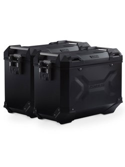 Zestaw: kufry boczne + stelaże EVO TRAX ADV SW-MOTECH 37/37 do motocykla Honda VFR 1200 X Crosstourer (11-22) [pojemność 2 x 37 L]