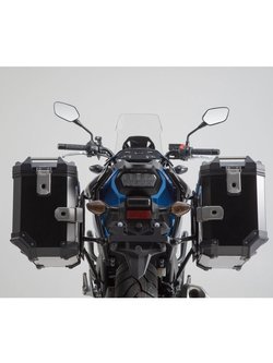 Zestaw: kufry boczne + stelaże PRO TRAX ADV SW-MOTECH 37/37L do motocykla Honda NC750X (16-20) [pojemność 2 x 37 L]
