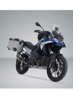 Zestaw: kufry boczne + stelaże PRO TRAX ADV SW-MOTECH 45/45 do motocykla BMW R 1300 GS (23-) [pojemność 2 x 45 L]