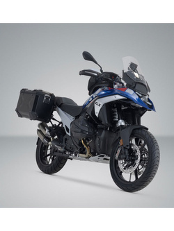 Zestaw: kufry boczne + stelaże PRO TRAX ADV SW-MOTECH 45/45 do motocykla BMW R 1300 GS (23-) [pojemność 2 x 45 L]