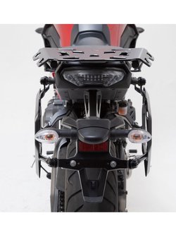 Zestaw: kufry boczne + stelaże PRO TRAX ADV SW-MOTECH 45/45L do motocykla Yamaha MT-09 Tracer (14-18) [pojemność 2 x 45 L]