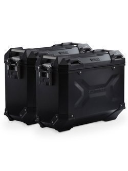 Zestaw: kufry boczne + stelaże PRO TRAX ADV Sw-Motech Honda CB500X/F/CBR500R/NX 500 (pojemność: 2 x 37 L)