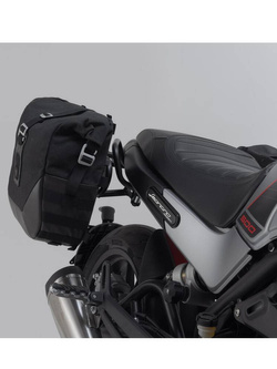 Zestaw sakw bocznych LEGEND GEAR LC2 Black Edition ze stelażami SW-MOTECH Benelli Leoncino 500 / Trail (17-) [pojemność: 2 x 13,5 L]