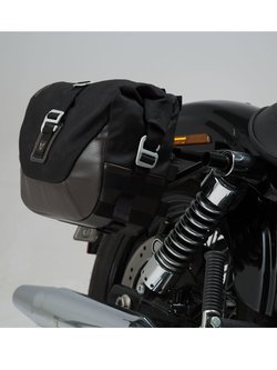 Zestaw sakw bocznych LEGEND GEAR LC2 ze stelażami do HARLEY-DAVIDSON Dyna Wide Glide (FXDWG) (09-17) [pojemność: 2 x 13,5 L]