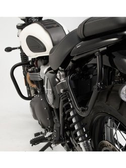 Zestaw: sakwa boczna LEGEND GEAR LC2 na lewą stronę + stelaż SLC SW-MOTECH do Triumph Street Scrambler (18-)