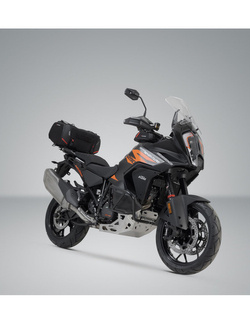 Zestaw: torba na tył Rackpack + stelaż Adventure-Rack SW-Motech KTM 1290 Super Adventure KTM V2 Adventure / S / R (21-) [pojemność 32,0-42,0 l]