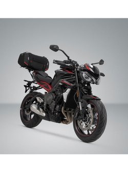 Zestaw: torba na tył Rackpack  + stelaż Street-Rack SW-Motech Honda CBR 1100 XX Blackbird (97-07) [pojemność 32,0-42,0 l]