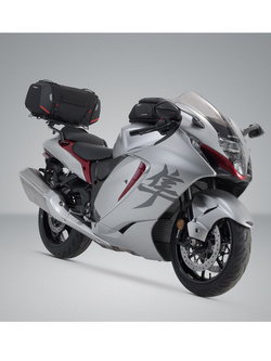 Zestaw: torba na tył Rackpack + stelaż Street-Rack SW-Motech Suzuki GSX1300R Hayabusa (20-) [pojemność 32,0-42,0 l]