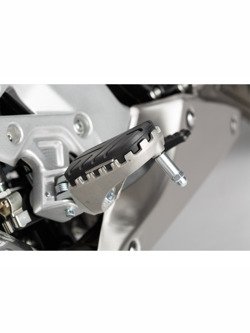 Podnóżki SW-MOTECH BMW/ Honda/ Moto Guzzi/ Triumph/ Voge (wybrane modele) srebrne