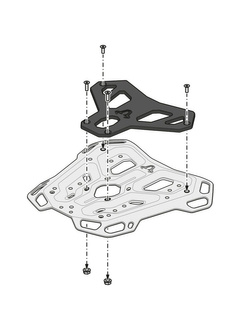 Stelaż centralny Adventure-Rack SW-Motech CF Moto 450 MT (24-)