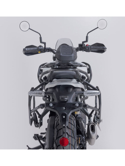 Zestaw: kufry boczne 45/45l + kufer centralny TRAX ADV + stelaże SW-Motech Royal Enfield Himalayan 450 (23-) czarne