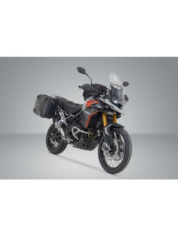 Zestaw: kufry boczne DUSC L/M + stelaże PRO SW-MOTECH Triumph Tiger 900 GT/ Pro/ Rally Pro (23-) [pojemność: 41/33 l]