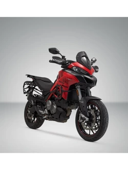 Zestaw: kufry boczne DUSC L + kufer centralny DUSC L + stelaże PRO + stelaż Street-Rack SW-Motech Ducati Multistrada 1260 Pikes Peak (17-21) [poj.: 3 x 41l]