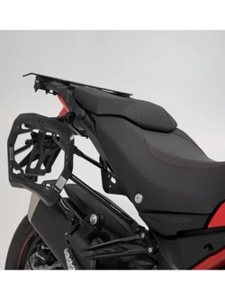 Zestaw: kufry boczne DUSC M + stelaże PRO SW-Motech Ducati Multistrada (wybrane modele) [poj.: 2 x 33 l]