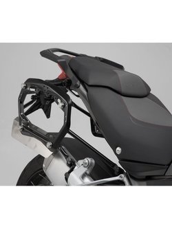 Zestaw: kufry boczne + stelaże PRO TRAX ADV SW-MOTECH 45/45L do motocykla Ducati Multistrada 1260 Enduro [18-] Multistrada 950 / S [16-], Multistrada V2/ S [21-] [pojemność 2 x 45 L]