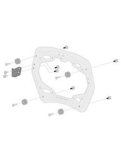 Zestaw: kufry boczne + stelaże PRO TRAX ADV SW-MOTECH 45/45L do motocykla Ducati Multistrada 1260 Enduro [18-] Multistrada 950 / S [16-], Multistrada V2/ S [21-] [pojemność 2 x 45 L]