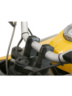 Zestaw podwyższający kierownicę SW-MOTECH BMW F 800 GS Adventure [13-]/ R 1200 GS [04-07]/ Adventure [05-13] [H: 30mm]
