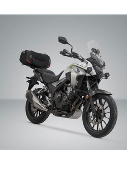 Zestaw: torba na tył Rackpack + stelaż Street-Rack SW-Motech Honda CB500X (13-), CB500F (13-16),CBR500R (-15), NX 500 (24-) [pojemność 32,0-42,0 l]